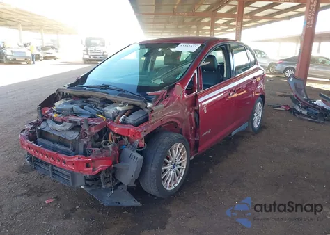 2015 Ford C-Max Hybrid Sel z USA, uszkodzony, nr VIN 1FADP5BU9FL102291